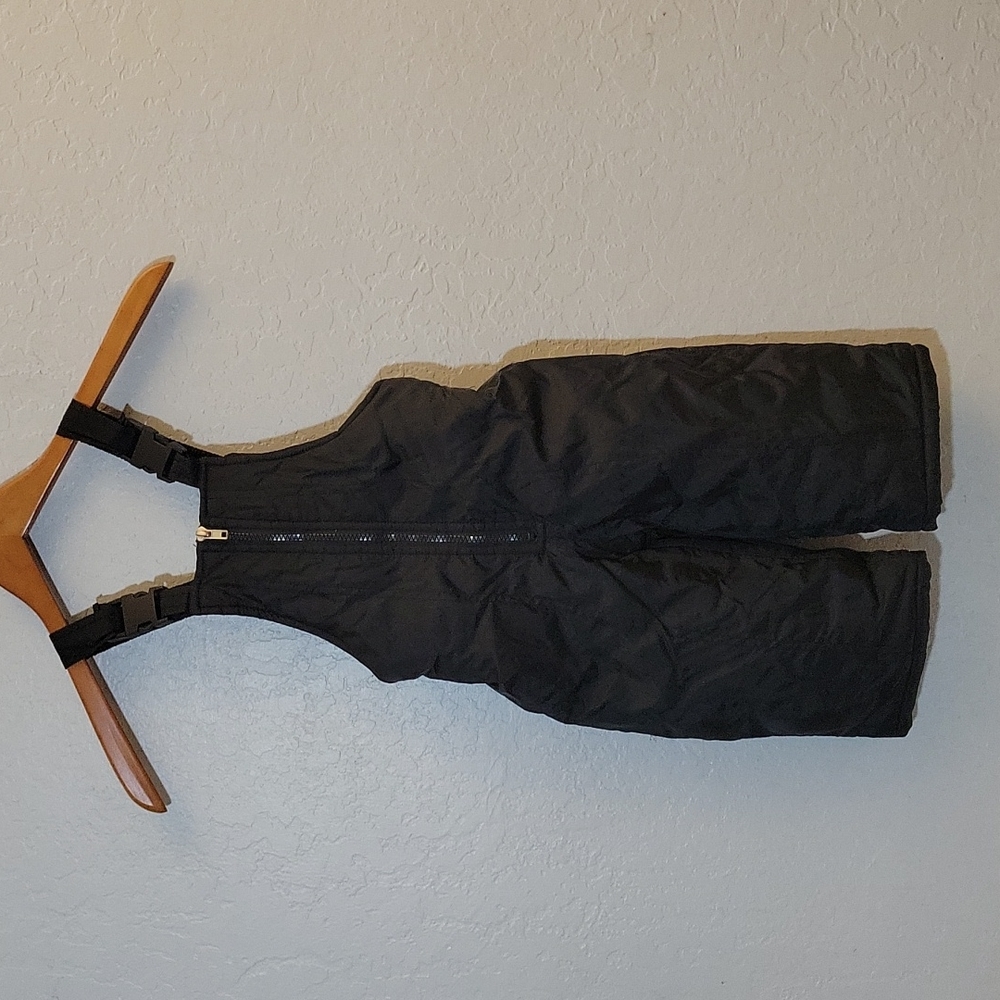 KID CONNECTION Black Snow Suit Bib 2T